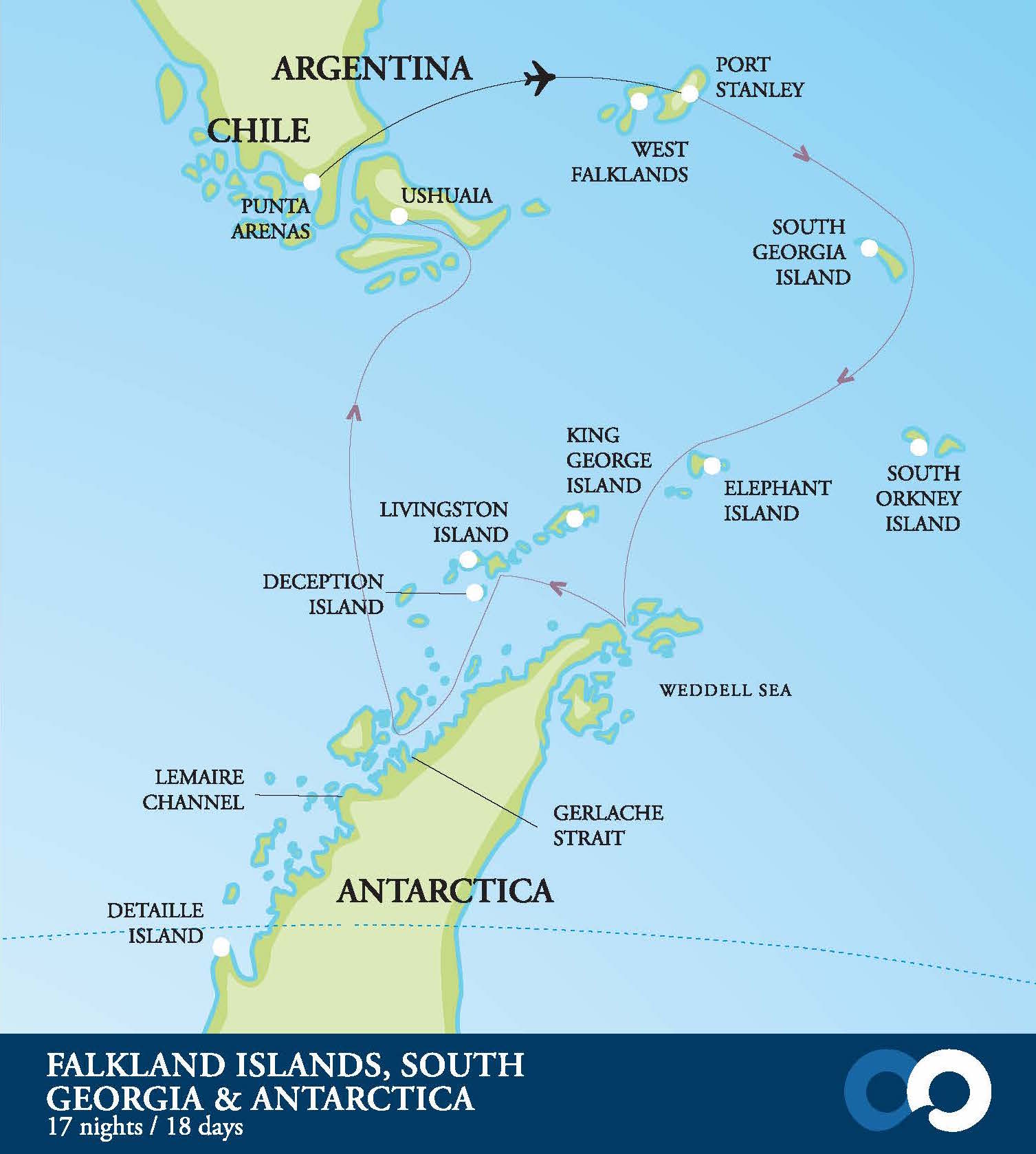 Antarctica Falkland And South Georgia Tours One Ocean 